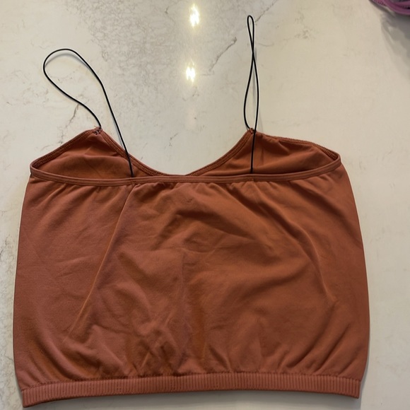 Intimately Free People Women’s brown seamless Cami with Elastic Strap m/l - Picture 6 of 6